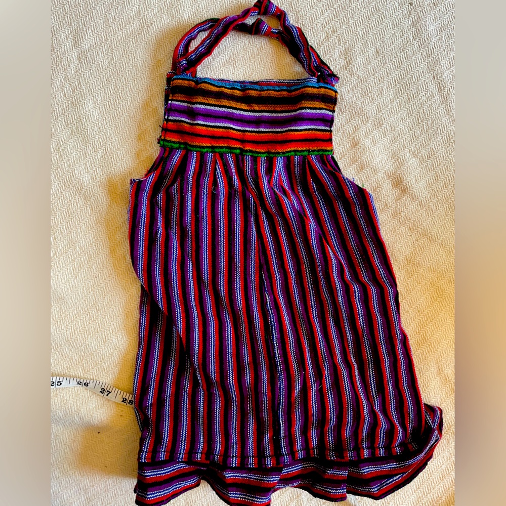 Girls striped dress